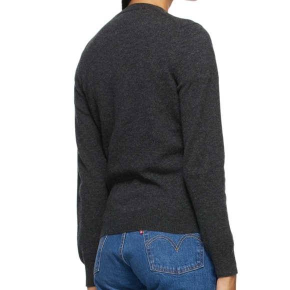 COMME DES GARÇONS PLAY Wool Layered Double Heart CardiganXS EC worn once - Picture 2 of 4